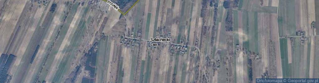 Zdjęcie satelitarne Szlachecki Las ul.